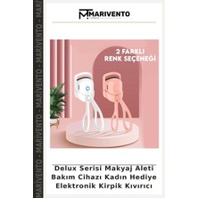 Delux Serisi Makyaj Aleti Bakım Cihazı Kadın Hediye Elektronik Kirpik Kıvırıcı