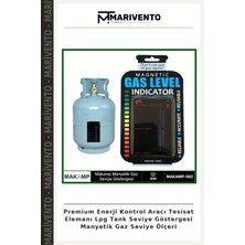 Premium Enerji Kontrol Aracı Tesisat Elemanı Lpg Tank Seviye Göstergesi Manyetik Gaz Seviye Ölçeri