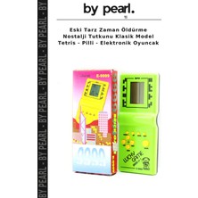 Eski Tarz Zaman Öldürme Nostalji Tutkunu Klasik Model Tetris - Pilli - Elektronik Oyuncak