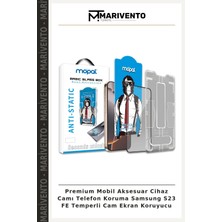 Premium Mobil Aksesuar Cihaz Camı Telefon Koruma Samsung S23 Fe Temperli Cam Ekran Koruyucu