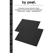 Premium Yüzey Onarımı Hobi Ekipmanı Tamirat Ürünü Su Zımparası - P150 Kum - Kağıt - 230X280 mm