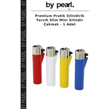 Premium Pratik Silindirik Tercih Slim Mini Silindir Çakmak - 1 Adet