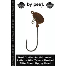 Özel Üretim Av Malzemesi Aktivite Olta Takımı Mustad Elite Stand Up Jig Head