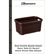 Özel Üretim Büyük Köşeli Hasır Sele Ev Gereci Antre Ürünü Oda Düzeni