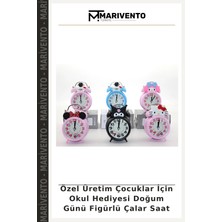Özel Üretim Çocuklar Için Okul Hediyesi Doğum Günü Figürlü Çalar Saat