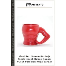 Özel Seri Sunum Bardağı Sıcak Içecek Kahve Kupası Vucüt Porselen Kupa Bardak