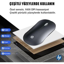 Universal DM10 2,4ghz Bluetooth Wireless Kablosuz Sessiz Mouse (Siyah)