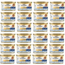 Universal Gold Kıyılmış Ton Balıklı Yaş Kedi Maması, Yetişkin Kediler (24 x 85 Gr)