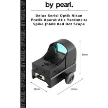 Delux Serisi Optik Nisan Pratik Aparat Atıs Yardımcısı Spike JH600 Red Dot Scope