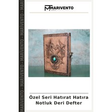 Özel Seri Hatırat Hatıra Notluk Deri Defter