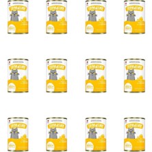 Universal Sos Içerisinde Et Parçacıklı Tavuklu Yetişkin Kedi Konservesi 400 gr 12'li Paket