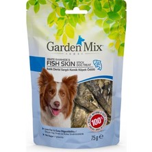 Universal Garden Mix Balik Derisi Sargili Kemik Köpek Ödülü 75 gr