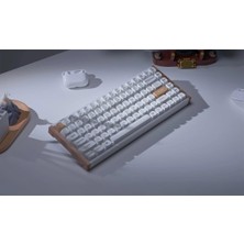 Universal K2 He Kablosuz Manyetik Anahtar Türkçe Klavye Gateron Çift Raylı Manyetik Bulutsu SWITCH.(K2H-Q1-TR)
