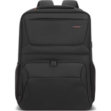 Universal Business x MCC-805 15.6 Inç Laptop Sırt Çantası, Mackbook Sırt Çantası, USB Şarj Portlu Bilgisayar ve Notebook Çantası, Kadın Erkek Bilgisayar Iş Çantası, Üniversite Okul Çantası, Siyah
