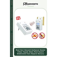 Özel Seri Güvenli Kullanım Sessiz Cihaz Yaşam Alanı Pest Guard Elektronik Fare Haşere Kovucu