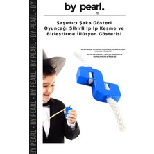 Şaşırtıcı Şaka Gösteri Oyuncağı Sihirli Ip Ip Kesme ve Birleştirme Illüzyon Gösterisi