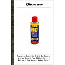 Premium Temizlik Ürünü Ev Tamirat Atölye Gereci Pas Sökücü Sprey - 200 ml - Çok Amaçlı Bakım Spreyi