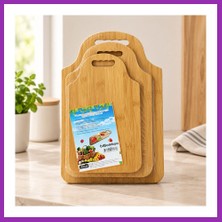 Salmore 3 Parça Bambu Kesim Panosu Bty