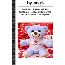 Özel Seri Eğlenceli Süs Kutlama Hediyesi Romantik Hatıra I Love You Ayıcık