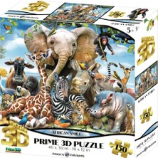 Prime 3D - Afrika Smile 150 Parça Puzzle 10873