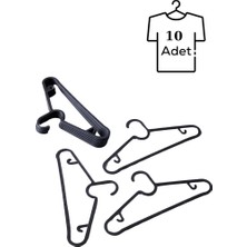 Mithra Life 10 Adet Dolap Içi Elbise Askısı,pantolon,gömlek,ceket,etek Askısı,gardrop Için Slim Plas