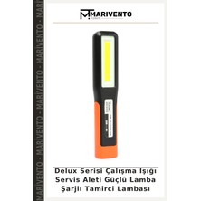 Delux Serisi Çalışma Işığı Servis Aleti Güçlü Lamba Şarjlı Tamirci Lambası