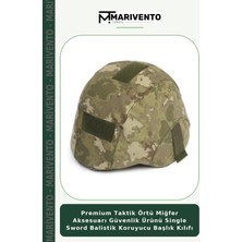 Premium Taktik Örtü Miğfer Aksesuarı Güvenlik Ürünü Single Sword Balistik Koruyucu Başlık Kılıfı