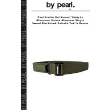 Özel Üretim Bel Kemeri Yürüyüş Aksesuarı Unisex Aksesuar Single Sword Blackhawk Palaska Taktik Kemer