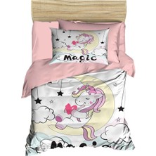 Mira Home Dijital Baskılı 3D Pamuklu Yenidoğan Bebek Nevresim Takımı Magic