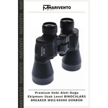 Premium Hobi Aleti Doğa Ekipmanı Uzak Lensi Bınoculars Breaker WD2/40X60 Dürbün