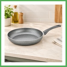 Astraltech Granit Tava 22 cm Tek Saplı Bezoss