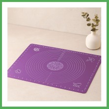 Astraltech Silikon Hamur Matı 40X50 cm (Dikdörtgen, Ölçekli) Bezoss