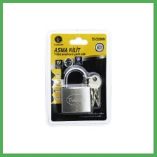 Astraltech Çelik Asma Kilit 38MM Kısa Kanca Yıldız ve Çivi Anahtarlı Bezoss