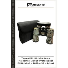 Taşınabilir Dürbün Kamp Malzemesi 20×50 Profesyonel El Dürbünü – 1000M/56 – Askeri