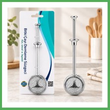 Astraltech Saplı Paslanmaz Çelik Bitki Çay Demleme Süzgeç (Çap 5 Cm) Bezoss