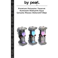 Premium Polyester Tasarım Kumsaati Hediyelik Eşya Çalışma Masası Dekoratif Obje