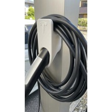 Tesla Mobile Connector Tutucu – Şarj Kablosu Duvar Askısı
