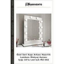 Özel Seri Kapı Arkası Hazırlık Lambası Makyaj Aynası Işığı 10'lu LED Işık MZ-502