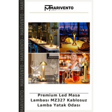 Premium LED Masa Lambası MZ327 Kablosuz Lamba Yatak Odası