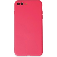 Efnaz Style Apple iPhone 7 Plus Kılıf First Silikon - Pembe