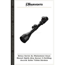 Delux Serisi Av Malzemesi Uzun Menzil Optik Atış Gereci 3-9X50EG Avcılık Süfer Tüfek Dürbün