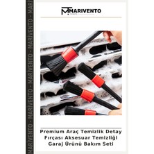 Premium Araç Temizlik Detay Fırçası Aksesuar Temizliği Garaj Ürünü Bakım Seti