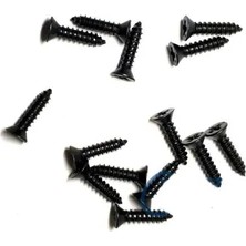 Yakup Tokatlı Moda Ytm Klips, Menteşe, Ayak, Ağaç, Sunta Vidası 2,2x9,5mm - Siyah 1000 Adet