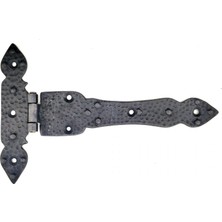 Çerçici Ytm Antika Tarz Dekoratif Pirinç Kuyruklu Düğmeli Menteşe No3 - 155X240 Mm, Oksit