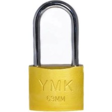 Yakup Tokatlı Moda Ytm Eko Sarı Boyalı Uzun Kancalı Asma Kilit 32MM