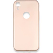 Efnaz Style Apple iPhone Xr Kılıf First Silikon - Rose Gold