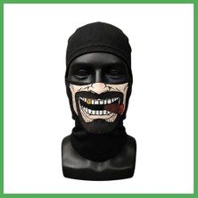 Astraltech Unisex Bıyık Puro Baskılı Balaklava 1 Adet Tek Beden Viskoz Kask Içi Motosiklet Maskesi Bezoss