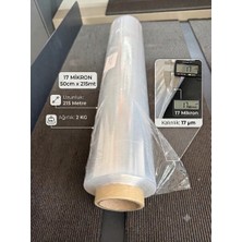 TeknoKapsül Palet Streç Film 17 Micron 50CM x 200 Metre 2 kg (1 Adet) / Eşya-Ambalaj Sarma