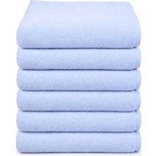 Mira Home 6 Lı Otel El Yüz Havlusu Pamuklu Beyaz 50X85 cm Newcotton