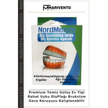 Premium Temiz Gülüş Ev Tipi Rahat Uyku Dişplağı Bruksizm Gece Koruyucu Kalıplanabilir